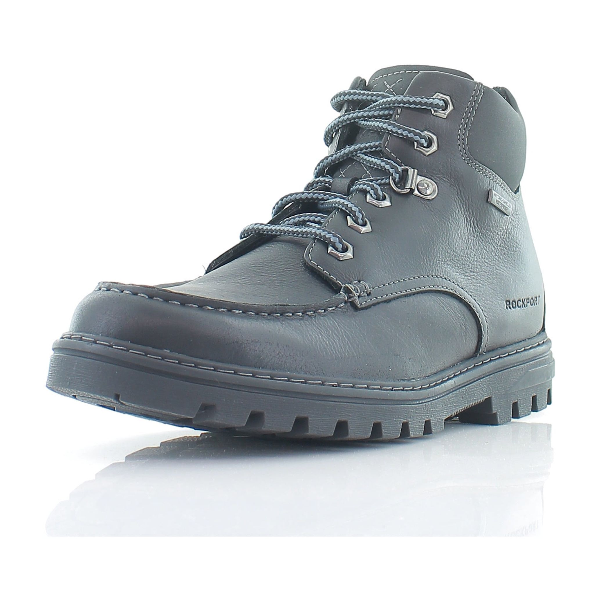 Rockport Weather Or Not Moc Toe Boot Men's Boots Black Size 7.5 W